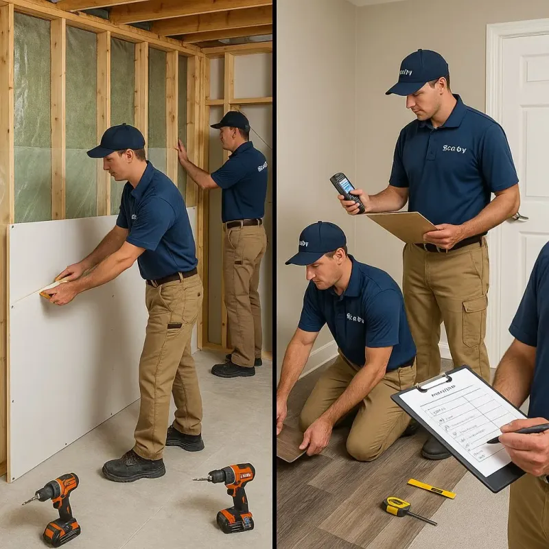 Repairs and Reconstruction process in Eminence, MO